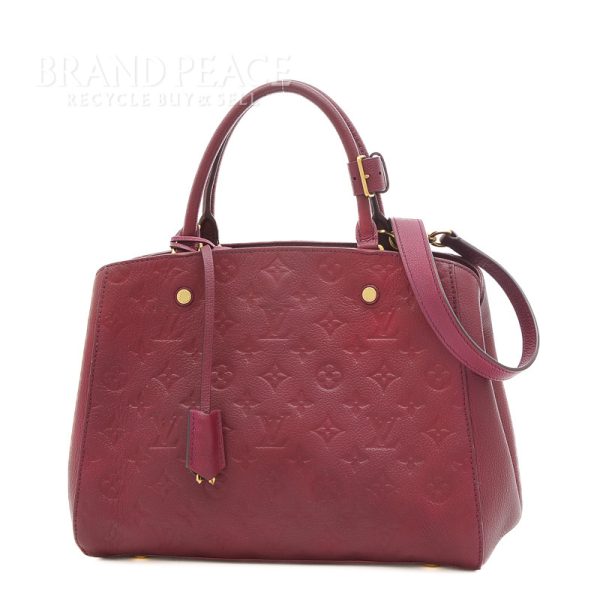 005232239 1w Louis Vuitton Montaigne MM 2WAY Bag Auroral