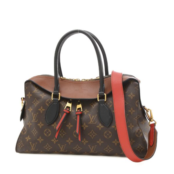 005232253 1 Louis Vuitton Tuileries Tote 2way Handbag Brown