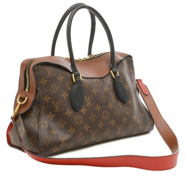 005232253 2 Louis Vuitton Tuileries Tote 2way Handbag Brown