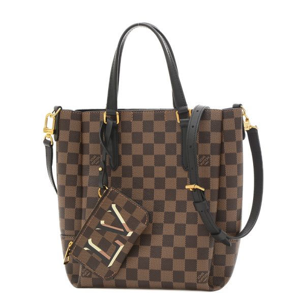 005232864 1 Louis Vuitton Damier Belmont NV BB 2WAY Bag Noir