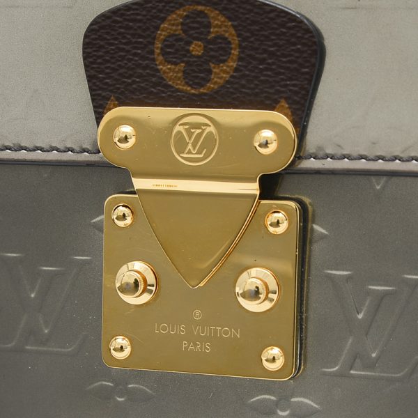 005235711 3 Louis Vuitton Spring Street PM Bag Silver Jaune