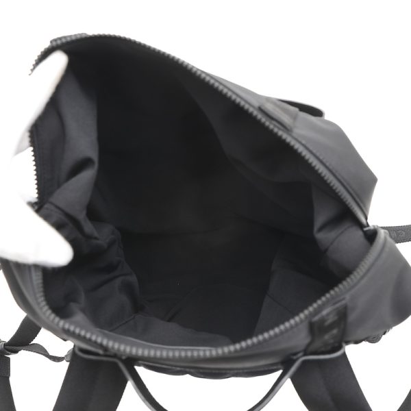 005236145 6 Dior Backpack Rucksack Nylon Leather Black Silver