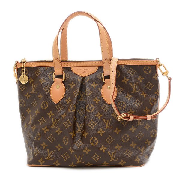 005239696 1 Louis Vuitton Palermo PM 2WAY Shoulder Bag Brown