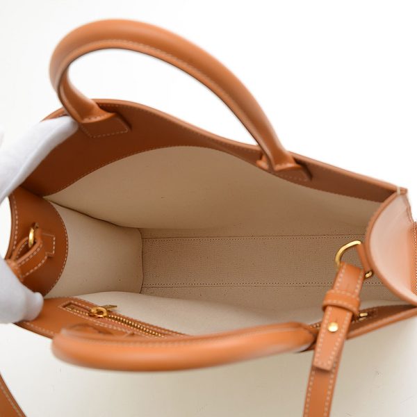 005239702 4 Celine Vertical Hippo Shoulder Bag Natural Tan