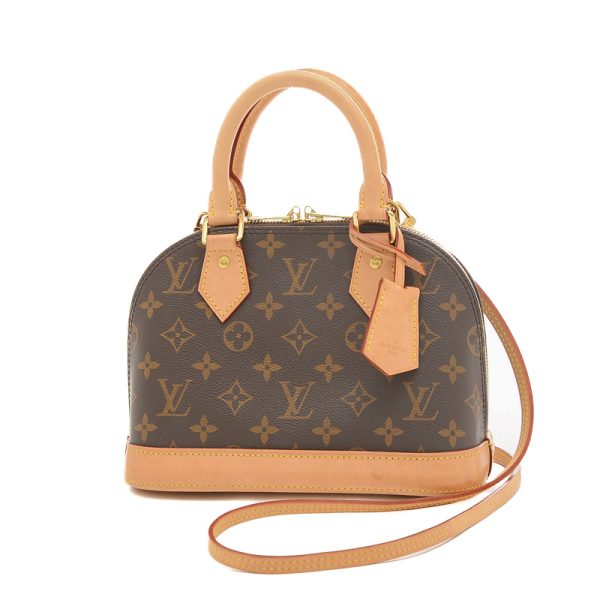 005241149 1 Louis Vuitton Monogram Alma BB Shoulder Bag Brown