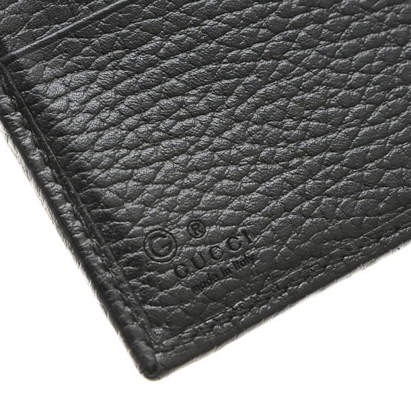 005241248 6 Gucci Interlocking G W Hook Wallet Leather Black