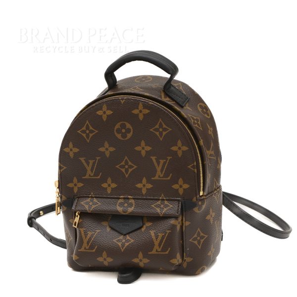 005245031 1w Louis Vuitton Monogram Palm Springs Backpack Mini