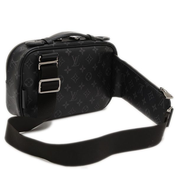 005245161 2 Louis Vuitton Monogram Eclipse Bum Body Bag Black