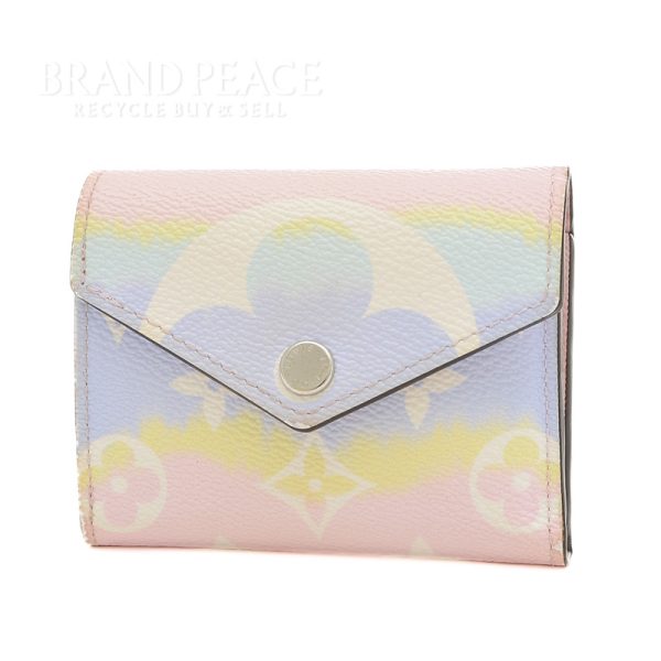 005245987 1w Louis Vuitton LV Escale Trifold Wallet Pastel