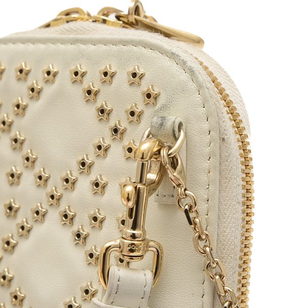 005247554 4 Dior Smartphone Case Shoulder Bag Studs White