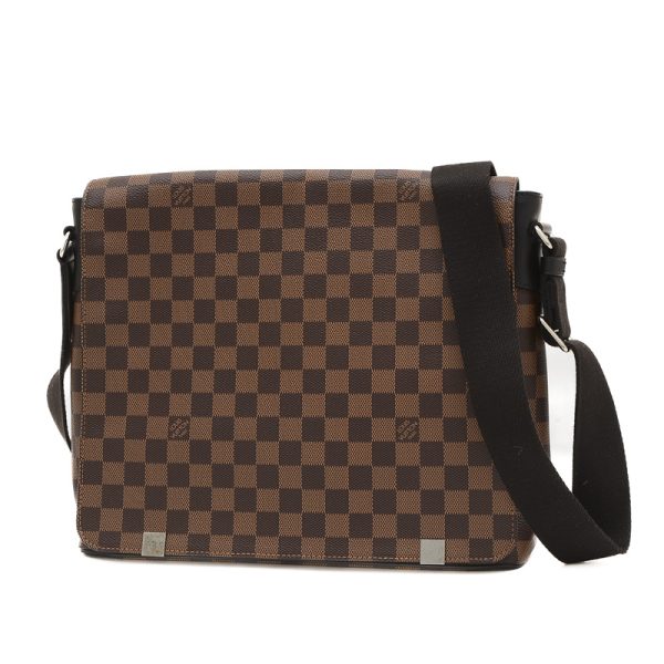 005248926 1 Louis Vuitton Damier District MM NM Shoulder Bag