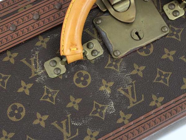 0058 Louis Vuitton Alzer 70 Trunk Case Brown