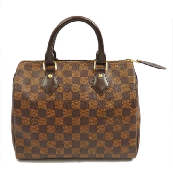 00860 2 Louis Vuitton Speedy 25 Damier Ebene