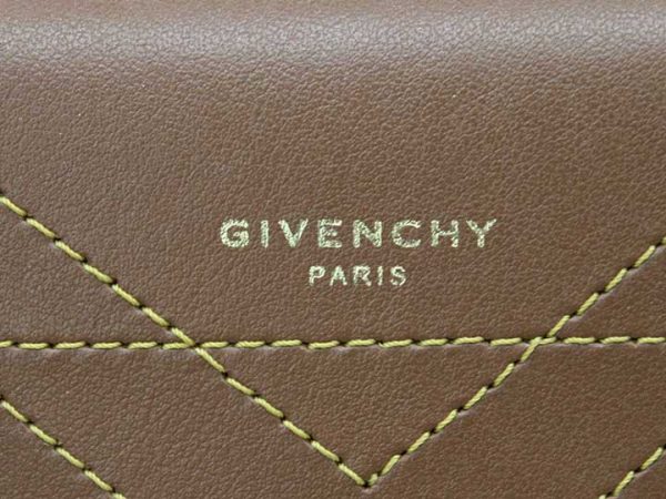 0094 Givenchy Eden Leather Shoulder Bag Camel