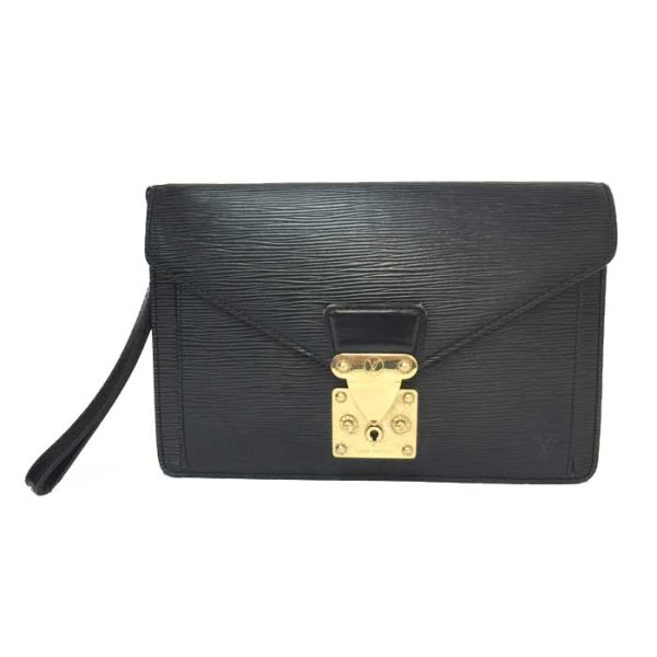 010649a 1 Louis Vuitton Serie Dragonne Epi Black