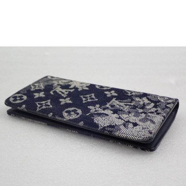 01066 5 Louis Vuitton Portefeuille Braza NM Tapestry Monogram Navy