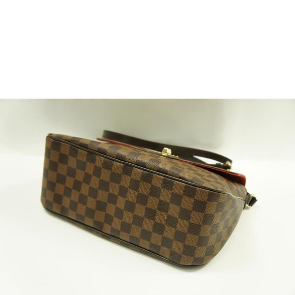 01498 3 Louis Vuitton Buzas Roseberry Damier Ebene Brown Bag