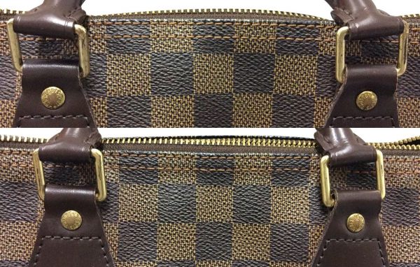 02 Louis Vuitton Speedy 30 Damier Boston Bag