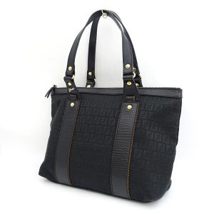 0220485426 1 Ferragamo Gancini 2way Handbag Black