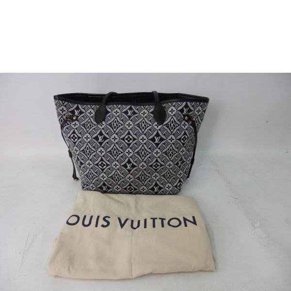 02732 7 Louis Vuitton Neverfull Mm Monogram Black