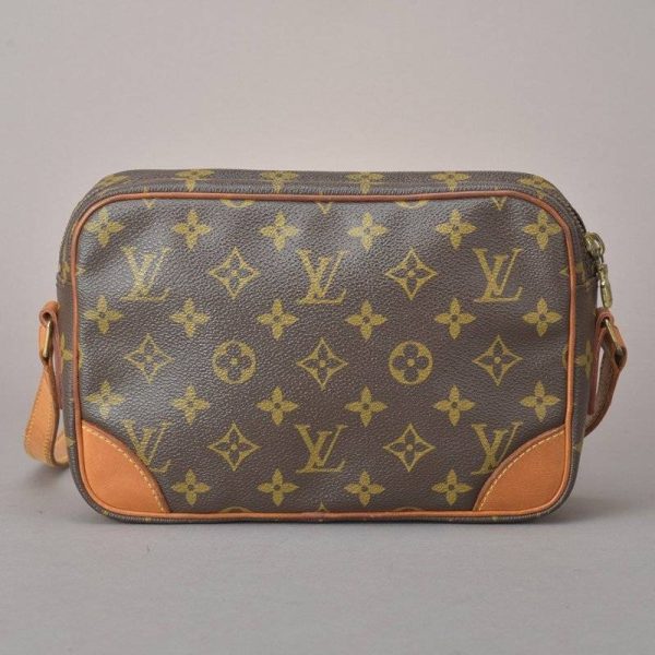 040511 602 3 Louis Vuitton Trocadero Shoulder Bag Leather Brown