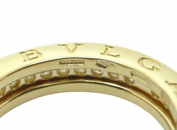 041106 06 05 BVLGARI Pink Gold Ring B Zero One