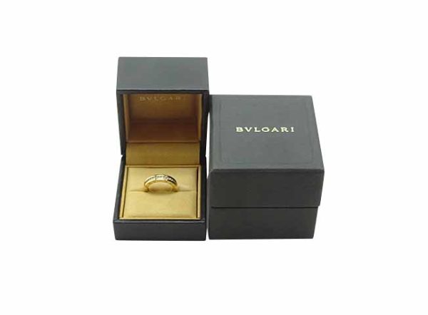 041106 06 06 BVLGARI Pink Gold Ring B Zero One