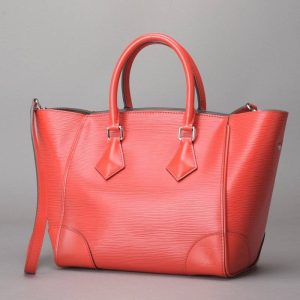 041123 43 0 Louis Vuitton Alma Epi Leather PM Hand Bag Rose Ballerine Pink