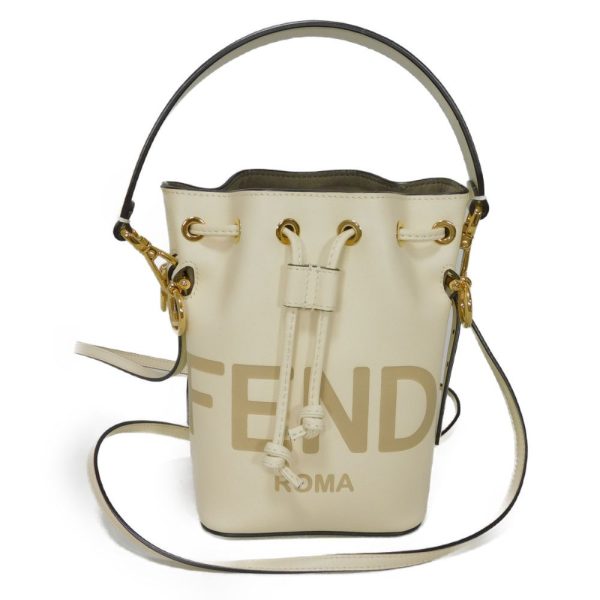 04270h 1 Fendi Mini Mon Tresor Handbag Bianco Ice