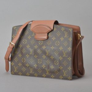 050222 62 0 Louis Vuitton Monogram Pochette Mila MM Pouch Brown