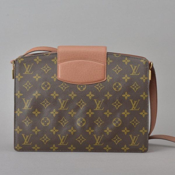 050222 62 2 Louis Vuitton Courcel Shoulder Bag Leather