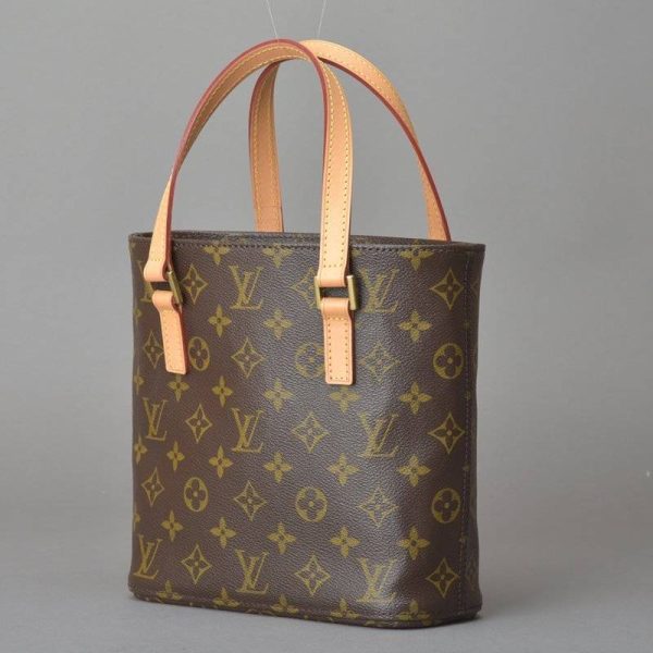 050329 201 1 Louis Vuitton Vavin Pm Handbag Leather Brown