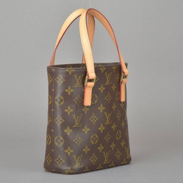 050329 201 2 Louis Vuitton Vavin Pm Handbag Leather Brown