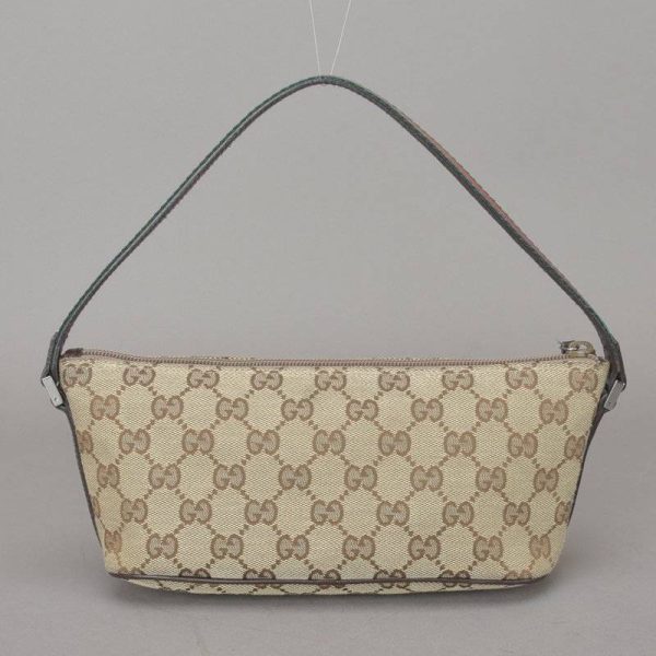 050524 56 3 Gucci Accessory Pouch Handbag Gg Canvas Sherry Line Mini Bag Beige