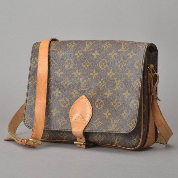 050607 201 0 Louis Vuitton Cartesier Gm Shoulder Bag Leather