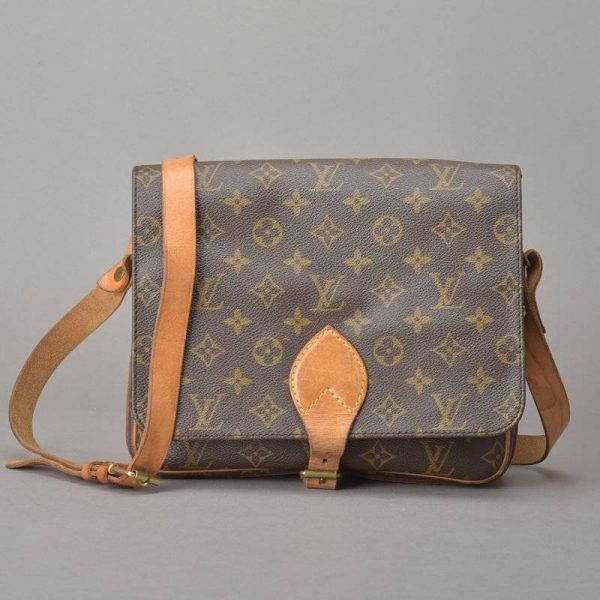 050607 201 1 Louis Vuitton Cartesier Gm Shoulder Bag Leather