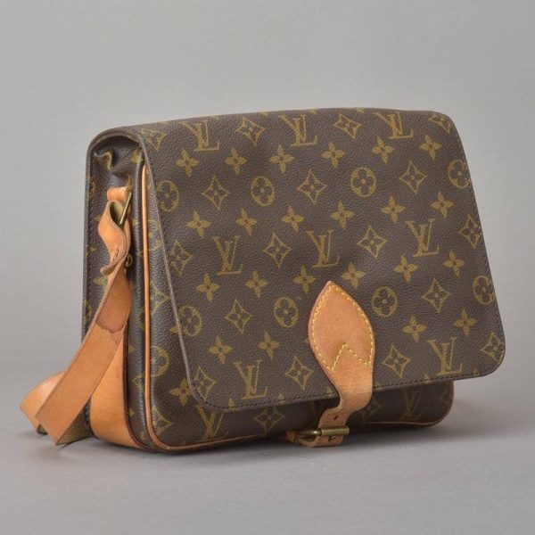 050607 201 2 Louis Vuitton Cartesier Gm Shoulder Bag Leather