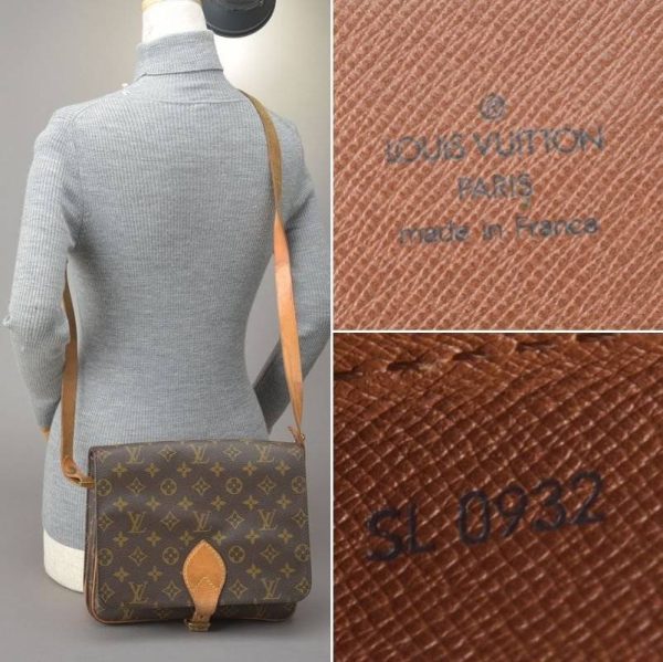 050607 201 9 Louis Vuitton Cartesier Gm Shoulder Bag Leather