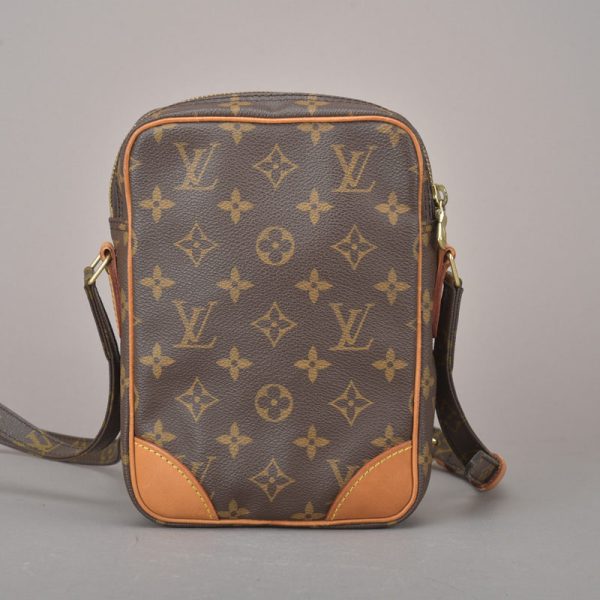 051018 33 3 Louis Vuitton Danube Shoulder Bag Canvas Brown