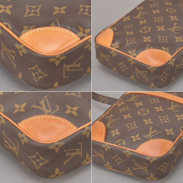 051018 33 8 Louis Vuitton Danube Shoulder Bag Canvas Brown