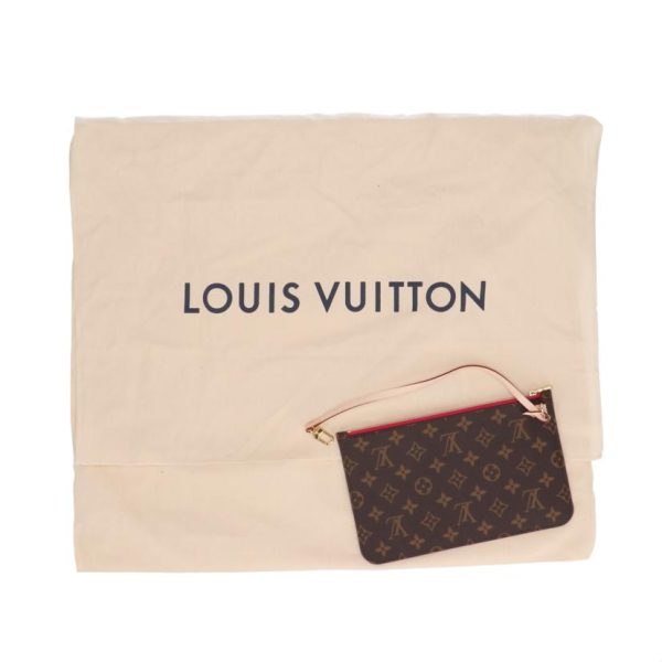 05432 5 Louis Vuitton Neverfull MM Monogram Brown