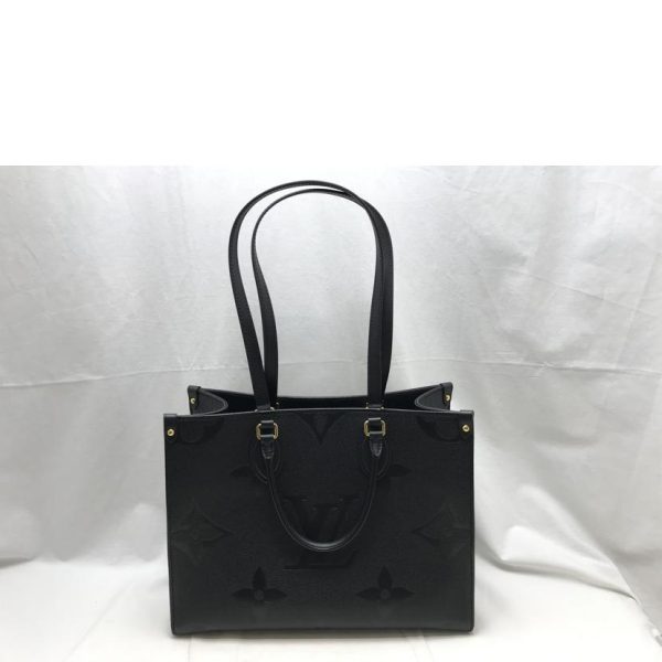 05764 6 Louis Vutton On The Go MM Empriente Bag Black