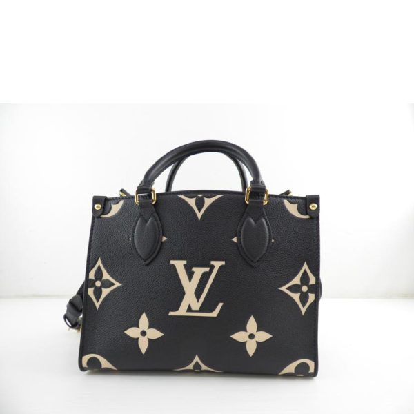 05793 2 Louis Vuitton On the Go PM Empreinte Bicolor Bag