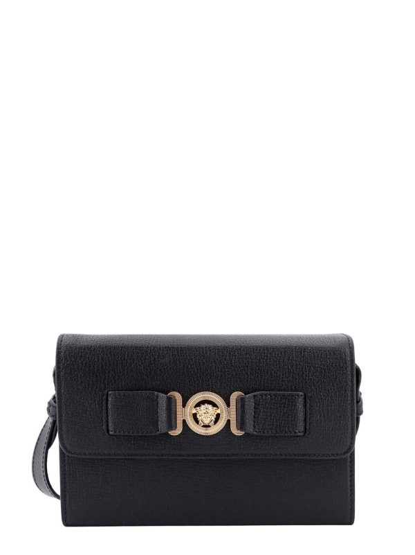 05aec0b2373f915 ia 1 VERSACE Shoulder Bag Black