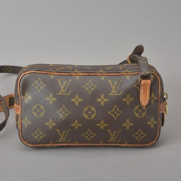 060207 003 3 Louis Vuitton Pochette Marly Bandouliere Shoulder Bag Monogram Leather