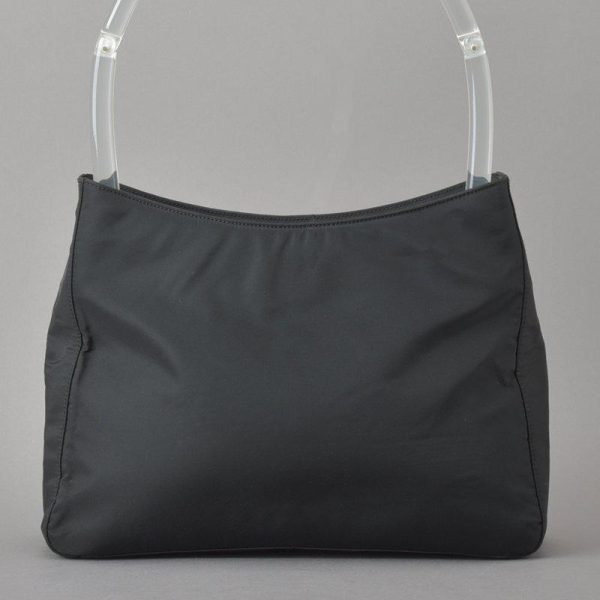 060328 52 1 Prada One Shoulder Bag Nylon Black