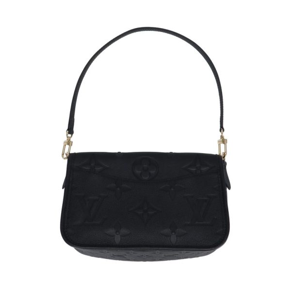 06069 2 Louis Vuitton Diane Monogram Empreinte Bag Black