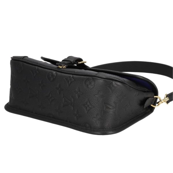 06069 3 Louis Vuitton Diane Monogram Empreinte Bag Black