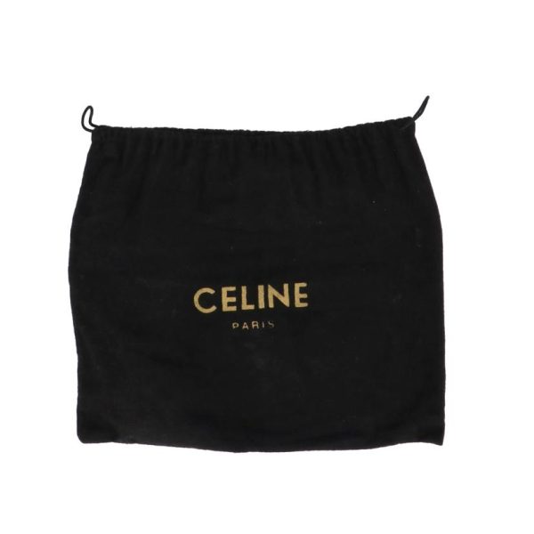 06279 7 Celine Shoulder Bag Black