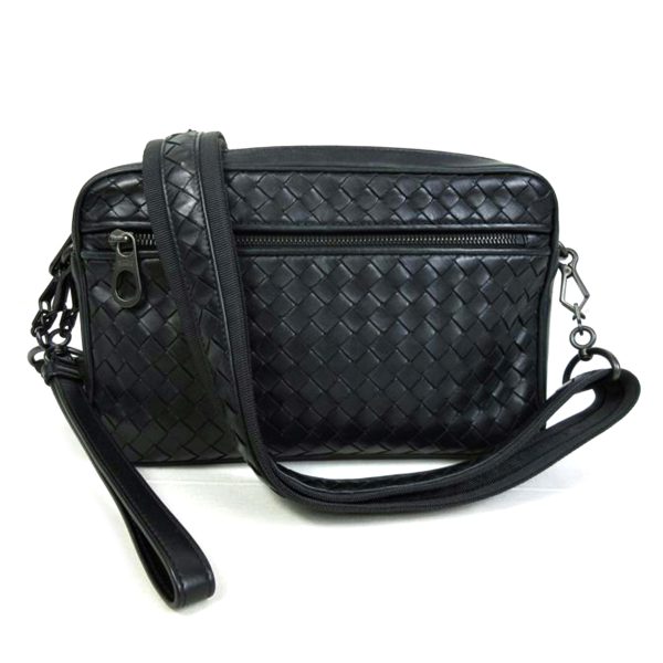 06947 1 Bottega Veneta Intrecciato Crossbody Shoulder Bag